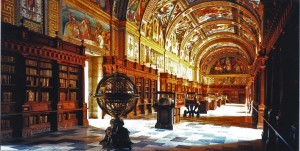 24 El Escorial Library, San Lorenzo, Spain