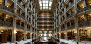 26 George Peabody Library, Baltimore, Maryland, USA