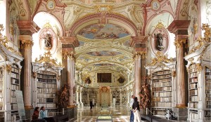 36 Library of the Benedictine Monastery of Admont, Austria