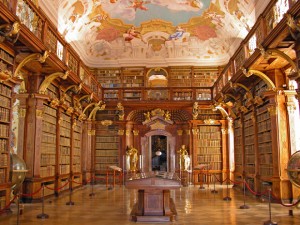 38 Melk Monastery Library, Melk, Austria