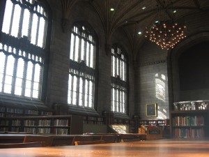 73 Harper Library, The University of Chicago, IL, USA