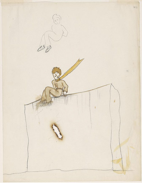 Ilustratiile lui Antoine de Saint-Exupery pentru Micul Print 10