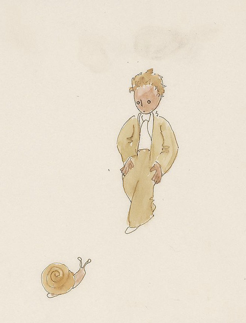 Ilustratiile lui Antoine de Saint-Exupery pentru Micul Print 4
