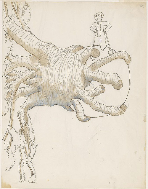 Ilustratiile lui Antoine de Saint-Exupery pentru Micul Print 7