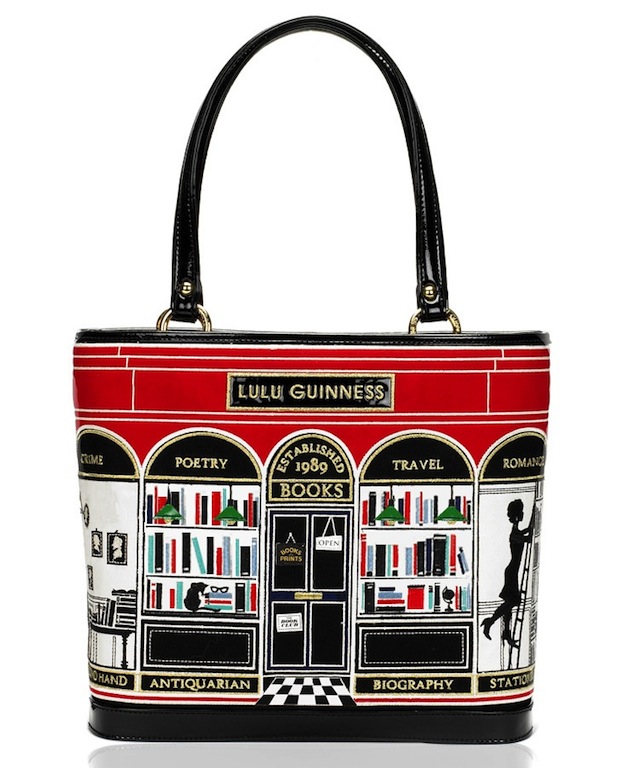 Lulu Guinness Medium bookshop edith handbag