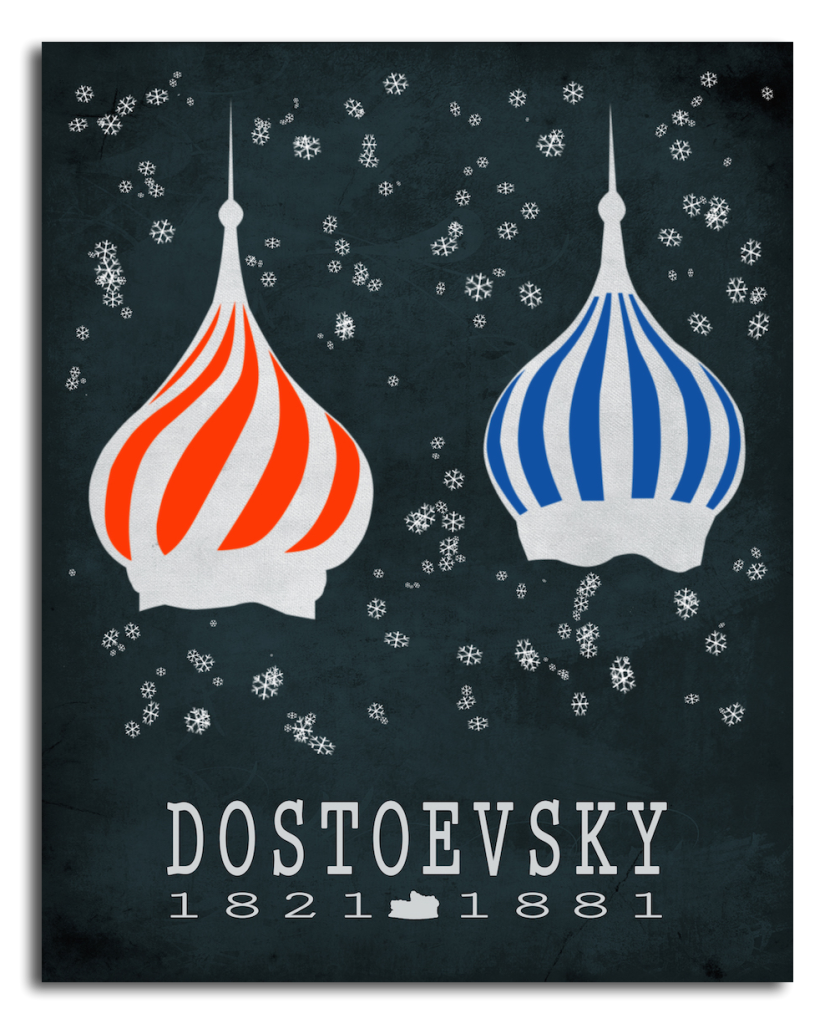 FYODOR_DOSTOEVSKY_LITERATURE_PRINT_CREATIVE_DAFFODIL_STUDIO