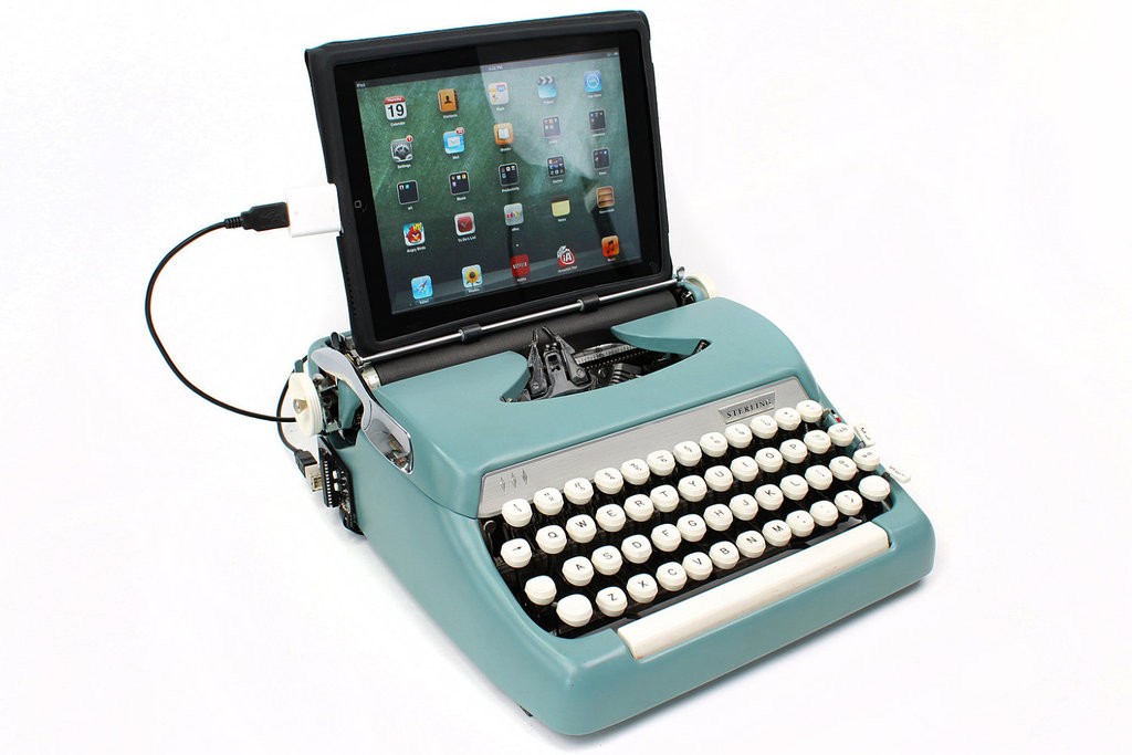 USB-Typewriter-Computer-Keyboard