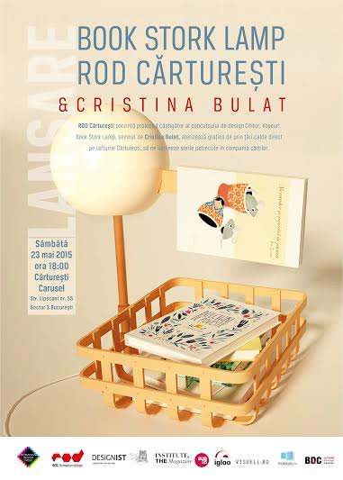 afis book stork lamp