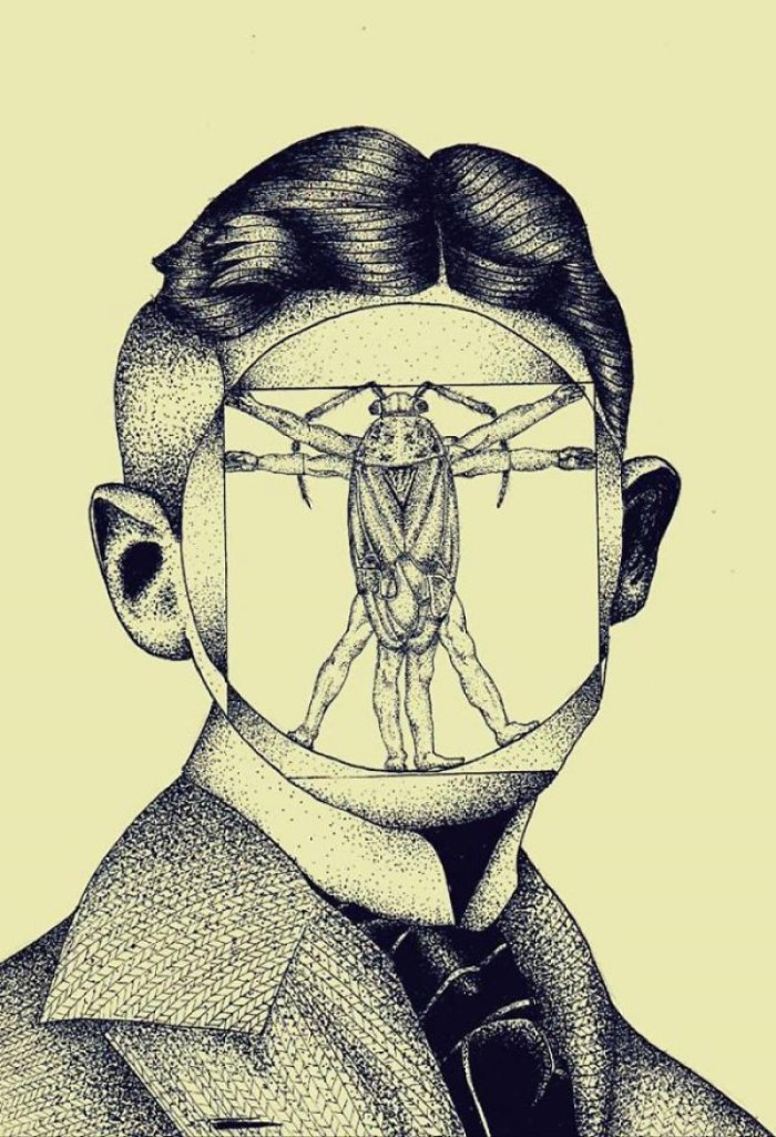 Kafka, ilustraţie de Vedran Štimac