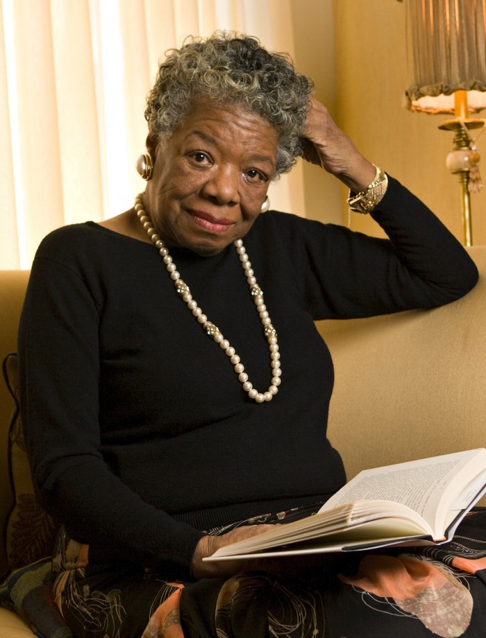 Clipuri, document, scrisoare Maya Angelou