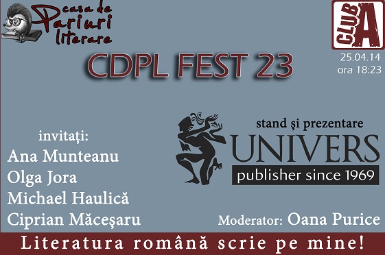 CDPL Fest și Editura Univers