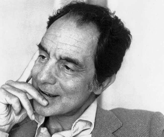 Scriitorul Italo Calvino citind la New York si o animatie dupa o povestire de-a sa