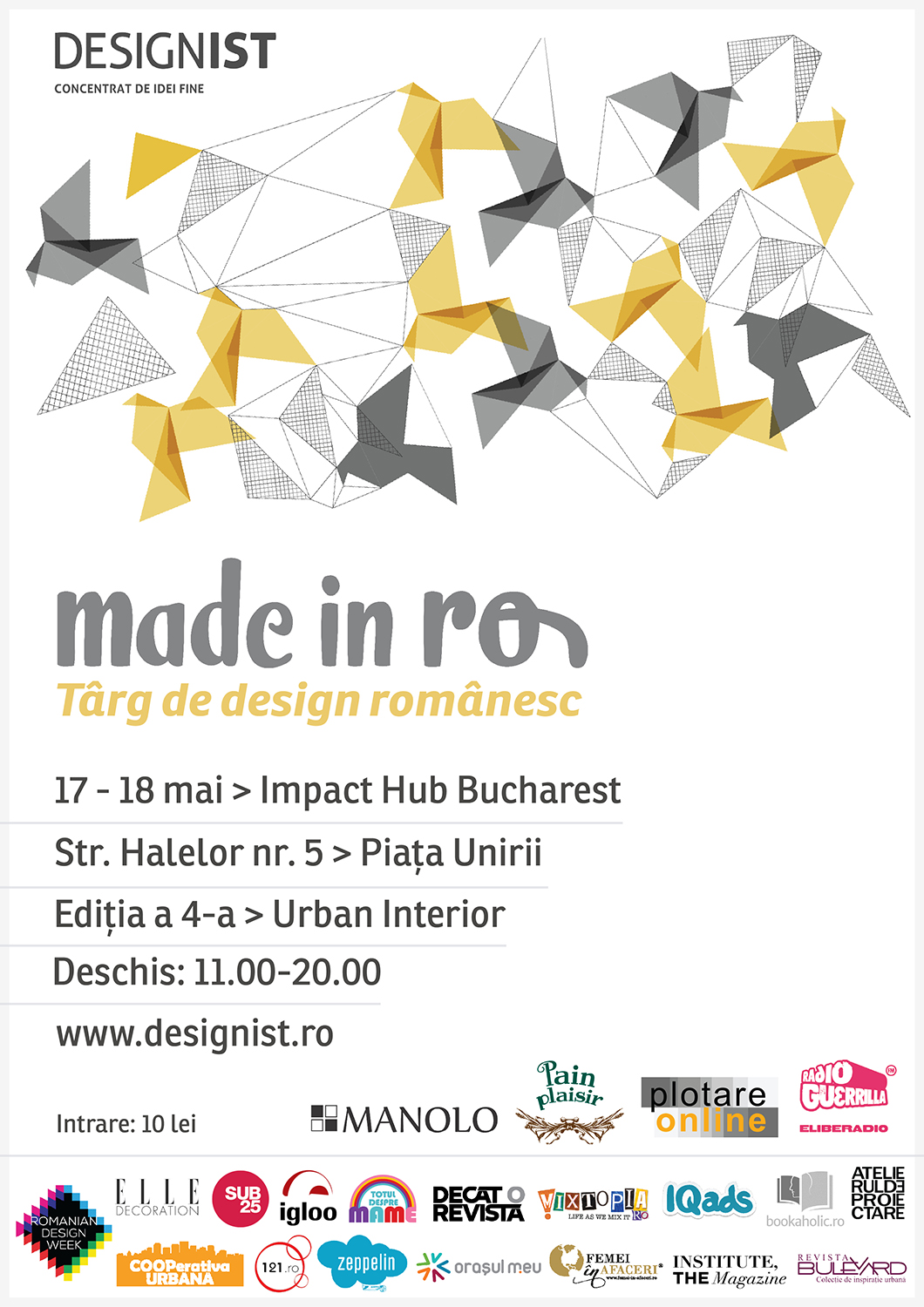 Made in RO Targ de design romanesc editia 4, 17-18 mai