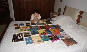 Cartile luate de Maria, un copil de noua ani si jumatate, de la Bookfest 2014